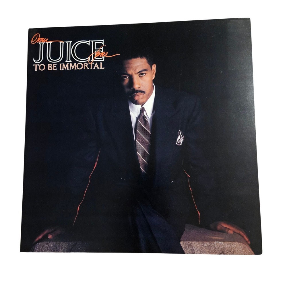 Oran Juice Jones To Be Immortal 12x12 Double Sided Album Flat Promo Poster 1990‎